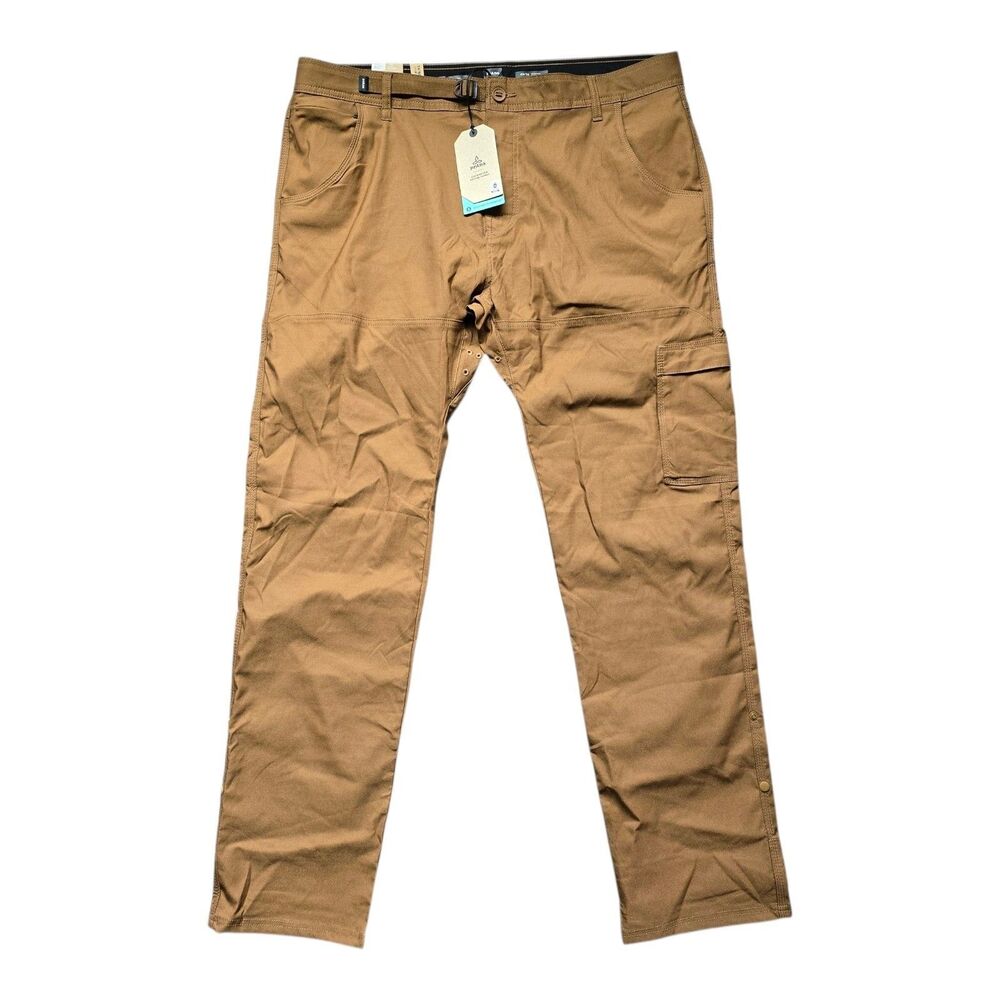 NWT Prana Stretch Zion Slim Pant II Men’s 40X34 Sepia Hiking Outdoor Pants